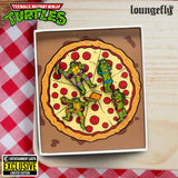 Teenage Mutant Ninja Turtles 1 1/2-Inch Enamel Pin 4 Piece Set - BUCKET POPCORN