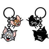 Tom and Jerry Metal Keychain