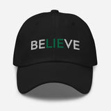 Believe Fun Embroidered Unisex Baseball Cap - BUCKET POPCORN
