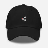 Share Love Icon Embroidered Unisex Baseball Cap - BUCKET POPCORN