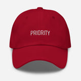 Priority Embroidered Unisex Baseball Cap - BUCKET POPCORN