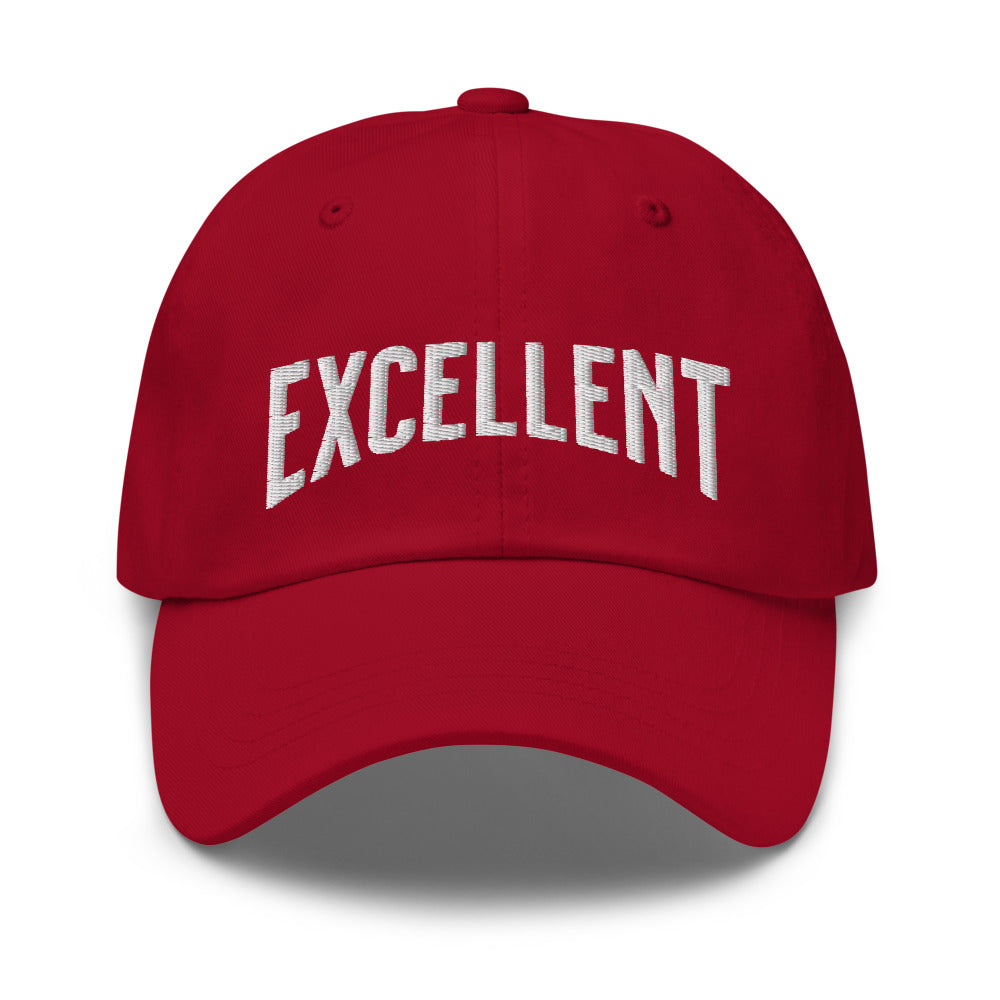 Excellent Embroidered Unisex Baseball Cap