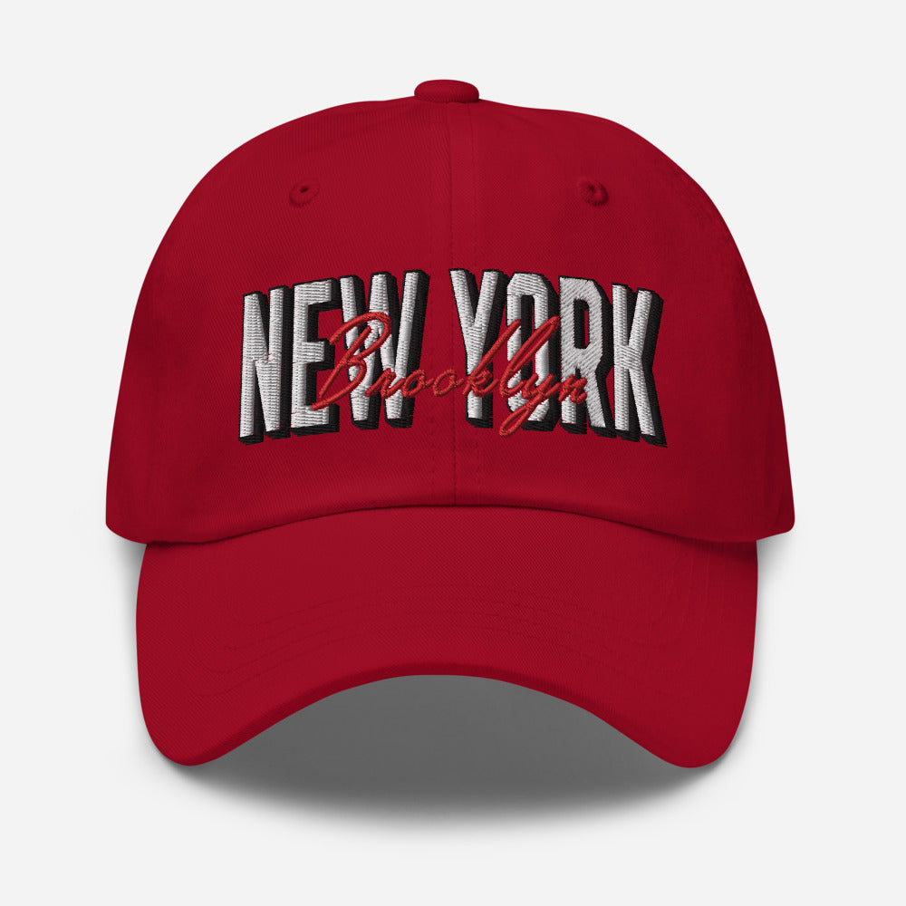 New York Brooklyn Embroidered Unisex Baseball Cap