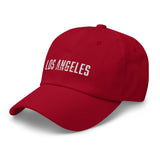 Los Angeles in English and Japanese Embroidered Unisex Baseball Cap