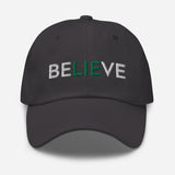 Believe Fun Embroidered Unisex Baseball Cap - BUCKET POPCORN