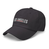 Los Angeles in English and Japanese Embroidered Unisex Baseball Cap
