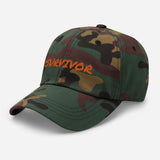 Survivor Embroidered Unisex Baseball Cap - BUCKET POPCORN