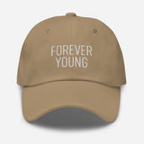 Forever Young Embroidered Unisex Baseball Cap - BUCKET POPCORN