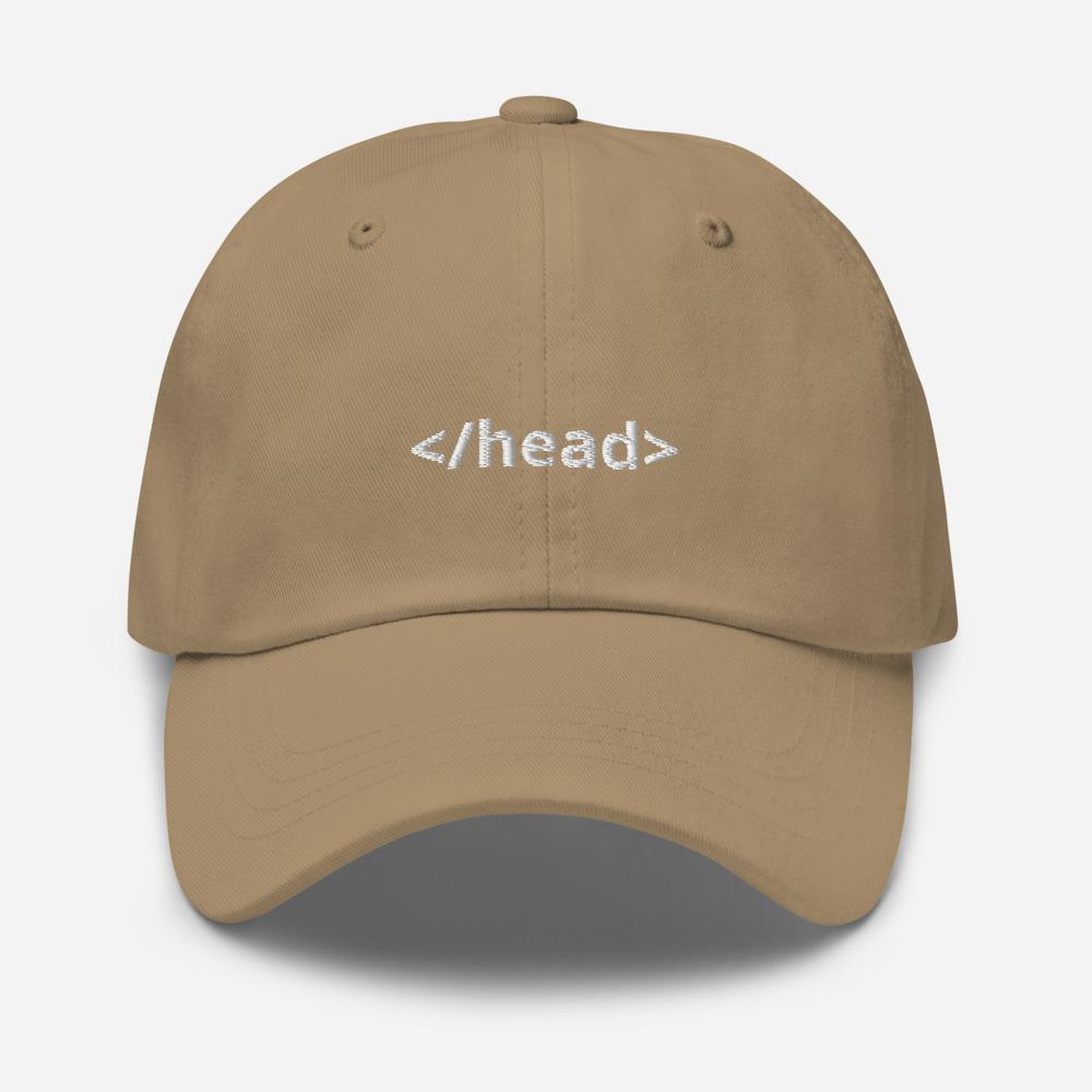 Code </head> Embroidered Unisex Baseball Cap - BUCKET POPCORN