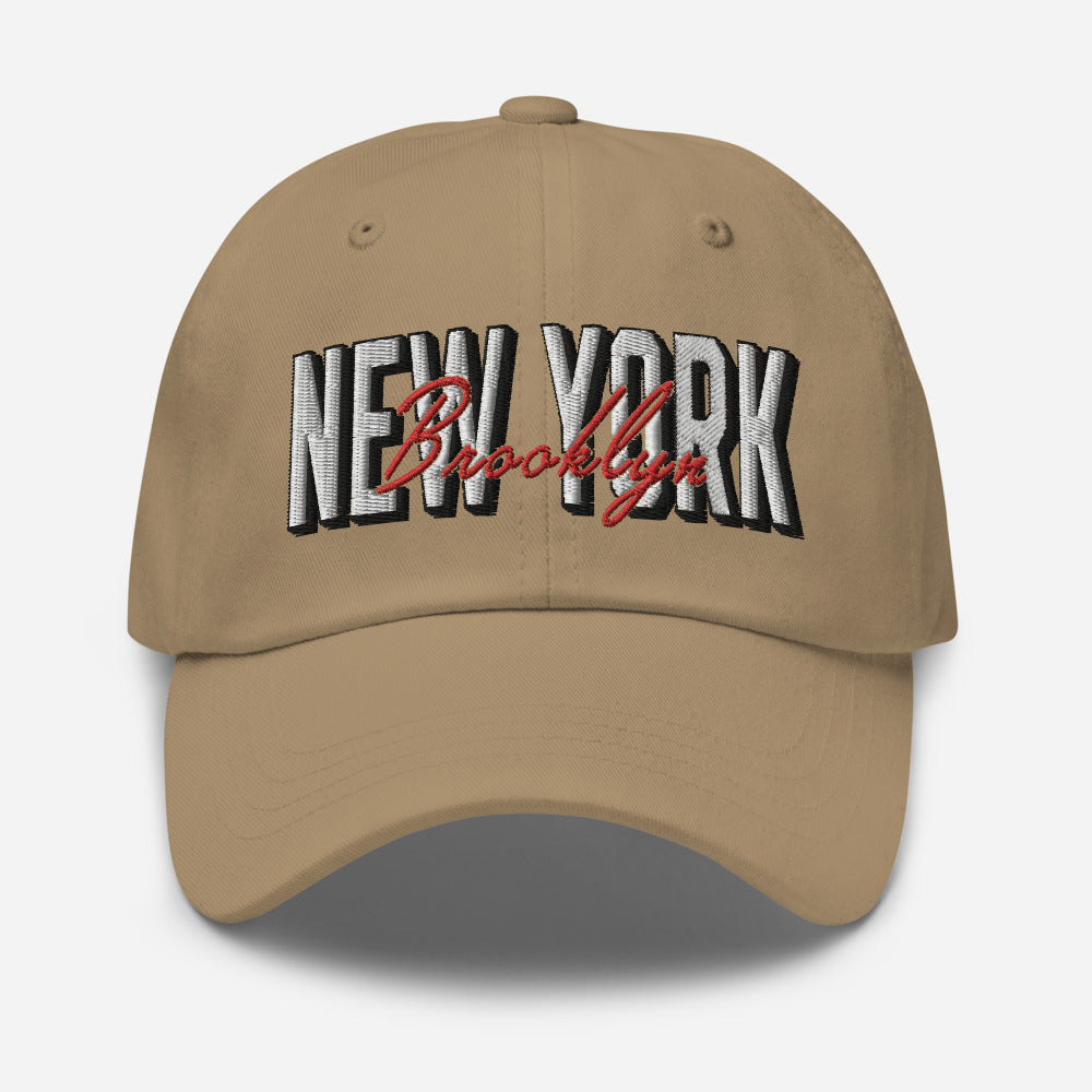 New York Brooklyn Embroidered Unisex Baseball Cap
