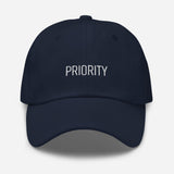Priority Embroidered Unisex Baseball Cap - BUCKET POPCORN