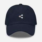 Share Love Icon Embroidered Unisex Baseball Cap - BUCKET POPCORN