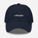 Code </head> Embroidered Unisex Baseball Cap - BUCKET POPCORN