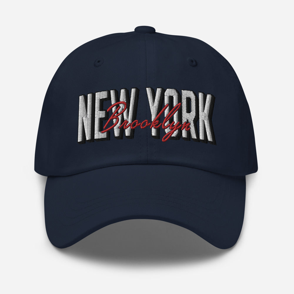 New York Brooklyn Embroidered Unisex Baseball Cap