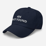 404 Not Found Embroidered Unisex Classic Dad hat - BUCKET POPCORN