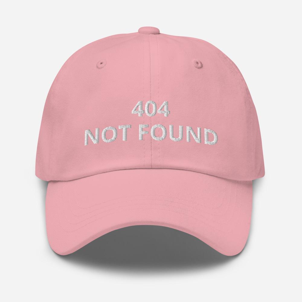 404 Not Found Embroidered Unisex Classic Dad hat - BUCKET POPCORN