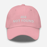 404 Not Found Embroidered Unisex Classic Dad hat - BUCKET POPCORN