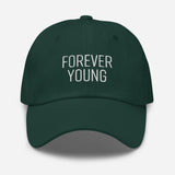 Forever Young Embroidered Unisex Baseball Cap - BUCKET POPCORN