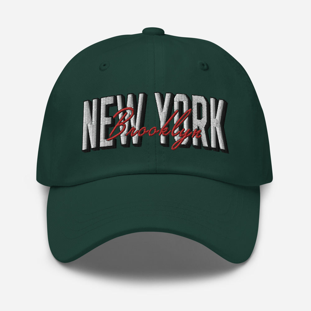 New York Brooklyn Embroidered Unisex Baseball Cap
