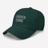 Forever Young Embroidered Unisex Baseball Cap