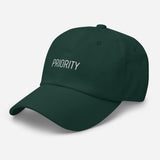Priority Embroidered Unisex Baseball Cap - BUCKET POPCORN