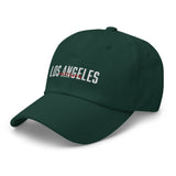 Los Angeles in English and Japanese Embroidered Unisex Baseball Cap