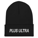 Plus Ultra Embroidered Unisex Cuffed Beanie - BUCKET POPCORN