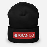 Husbando Anime Lover Embroidered Cuffed Beanie - BUCKET POPCORN