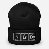 Nerdy Embroidered Unisex Cuffed Beanie - BUCKET POPCORN