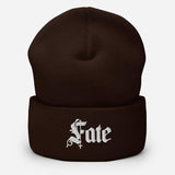 Fate Embroidered Unisex Cuffed Beanie - BUCKET POPCORN