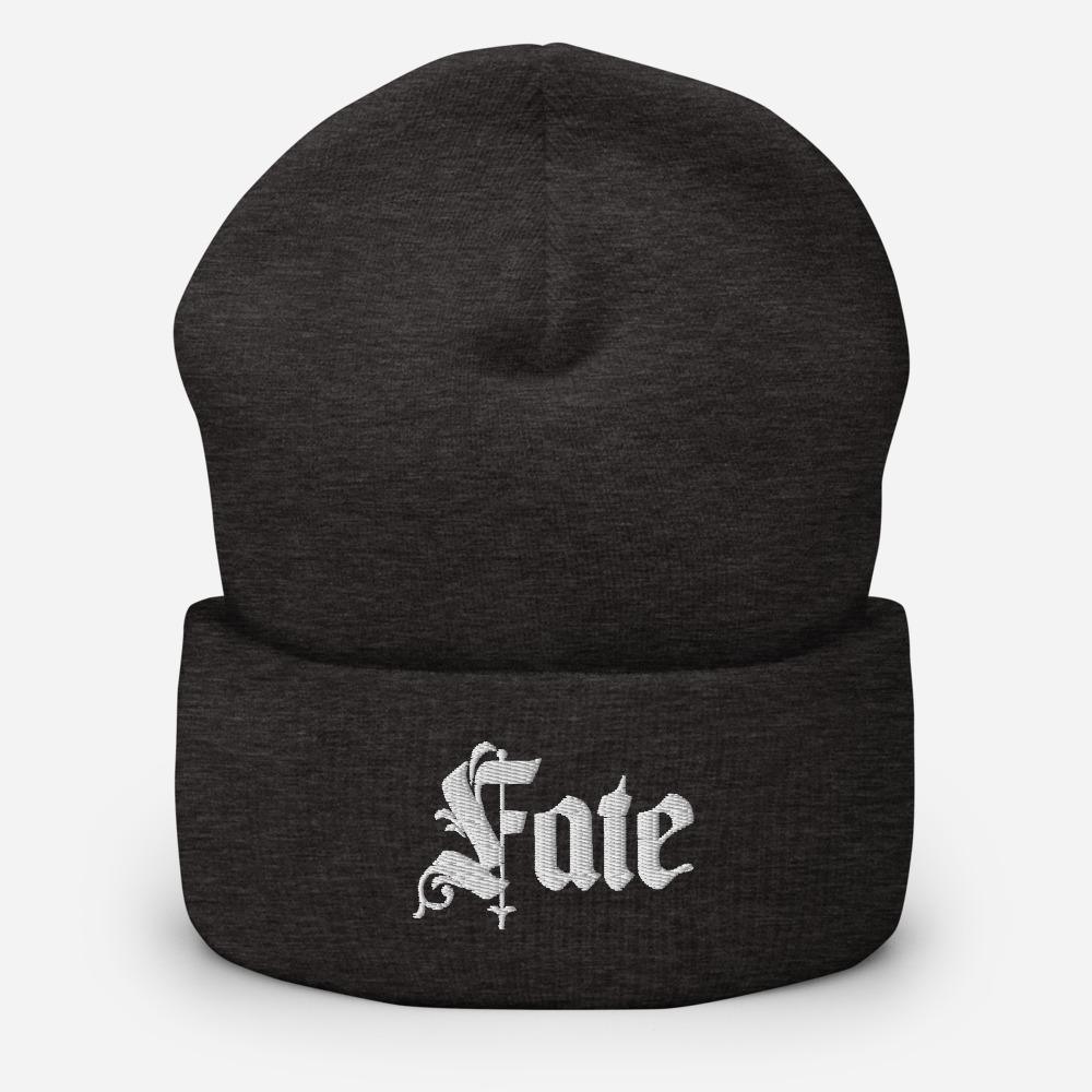 Fate Embroidered Unisex Cuffed Beanie - BUCKET POPCORN