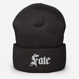 Fate Embroidered Unisex Cuffed Beanie - BUCKET POPCORN