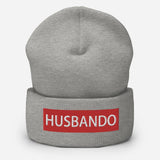 Husbando Anime Lover Embroidered Cuffed Beanie