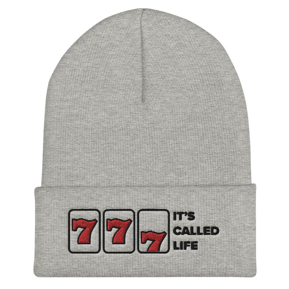 It's Called Life Fun Unisex Cuffed Beanie - BUCKET POPCORN