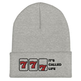 It's Called Life Fun Unisex Cuffed Beanie - BUCKET POPCORN