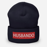 Husbando Anime Lover Embroidered Cuffed Beanie - BUCKET POPCORN