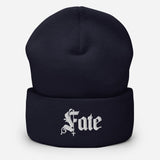 Fate Embroidered Unisex Cuffed Beanie - BUCKET POPCORN