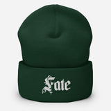 Fate Embroidered Unisex Cuffed Beanie - BUCKET POPCORN