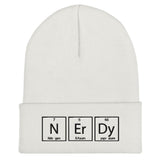 Nerdy Embroidered Unisex Cuffed Beanie - BUCKET POPCORN