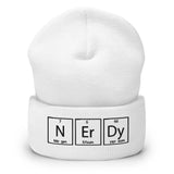 Nerdy Embroidered Unisex Cuffed Beanie - BUCKET POPCORN
