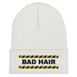 Bad Hair Alert Fun Unisex Cuffed Beanie - BUCKET POPCORN