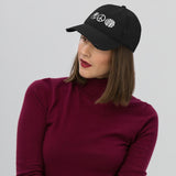 Love and Peace Embroidered Unisex Distressed Dad Hat - BUCKET POPCORN