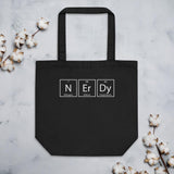 Funny Nerdy Periodic Table Inspired Eco Tote Bag - BUCKET POPCORN