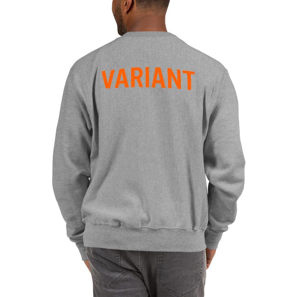 Variant Back Printed Unisex Champion Sweatshirt - BUCKET POPCORN