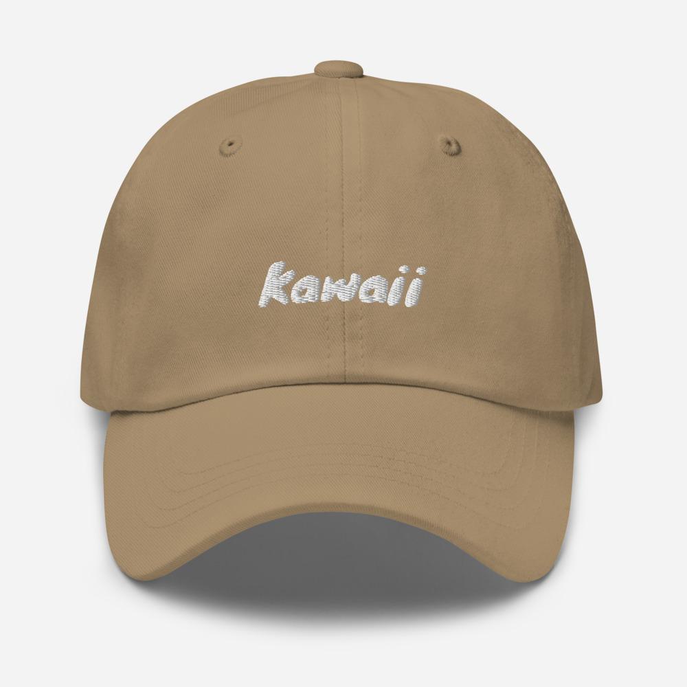Kawaii Japanese Word Embroidered Unisex Baseball Cap - BUCKET POPCORN