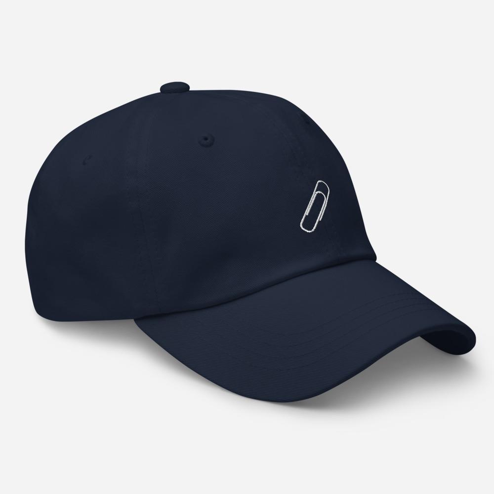 Cute Paper Clip Embroidered Unisex Baseball Cap - BUCKET POPCORN