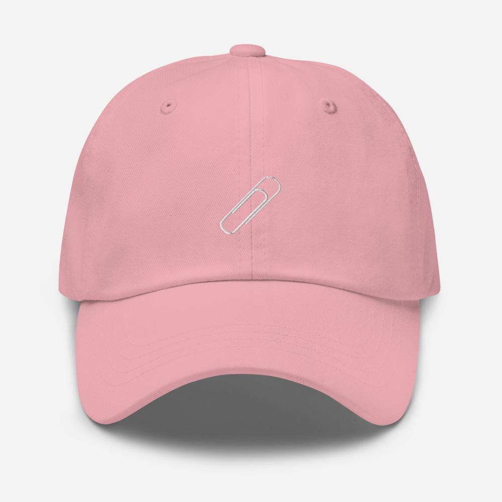 Cute Paper Clip Embroidered Unisex Baseball Cap - BUCKET POPCORN