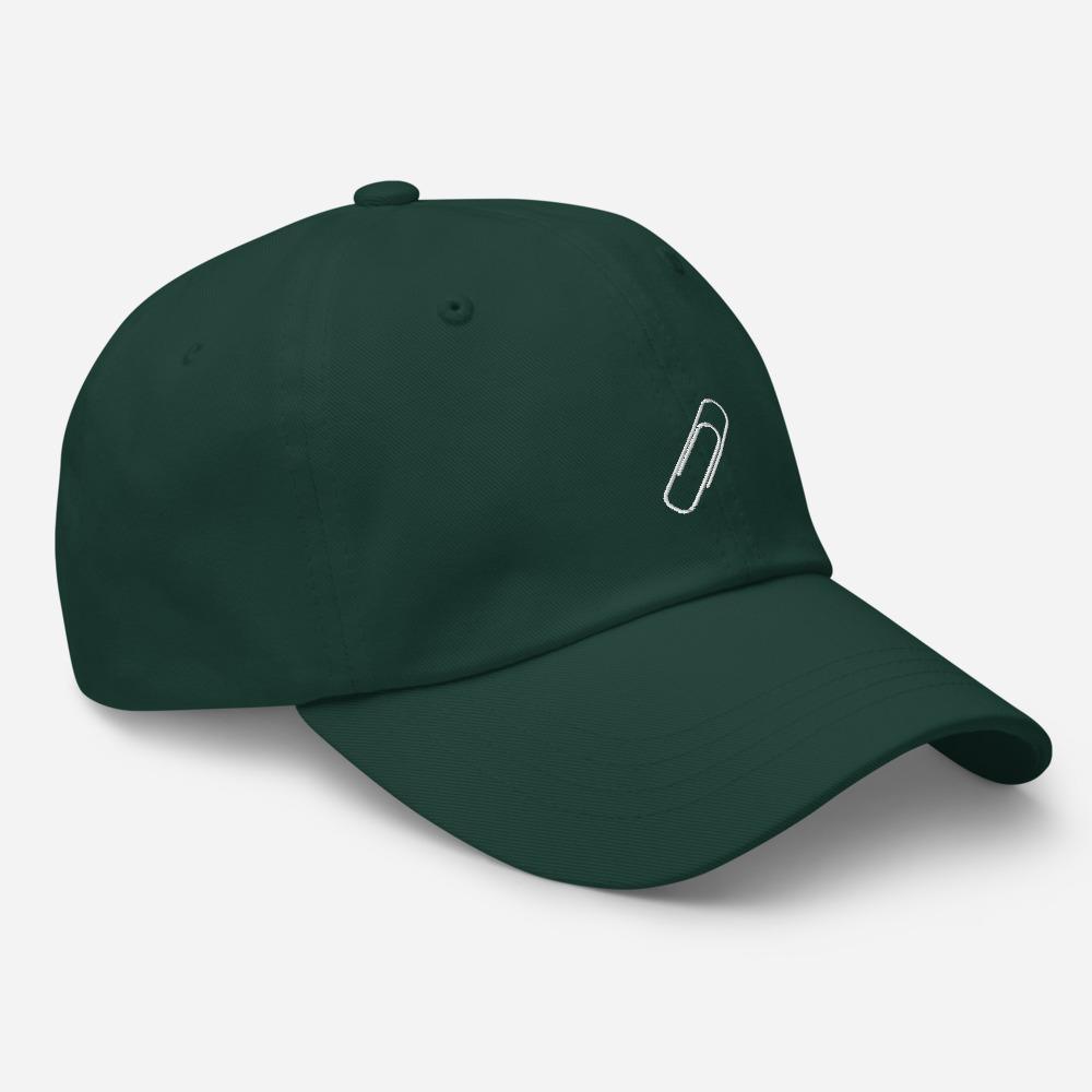 Cute Paper Clip Embroidered Unisex Baseball Cap - BUCKET POPCORN