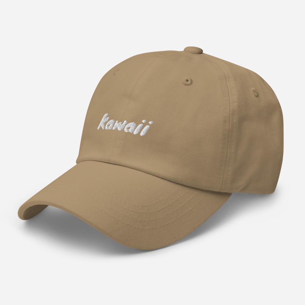 Kawaii Japanese Word Embroidered Unisex Baseball Cap - BUCKET POPCORN