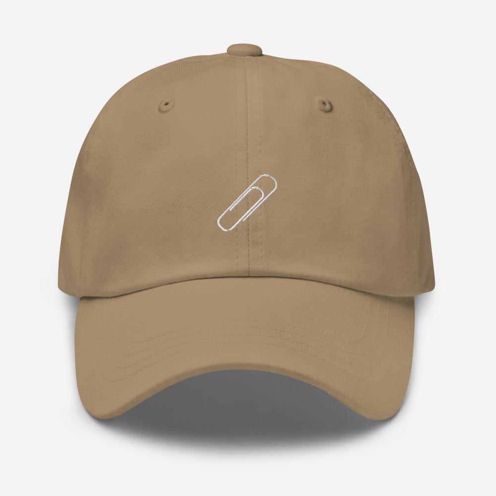 Cute Paper Clip Embroidered Unisex Baseball Cap - BUCKET POPCORN